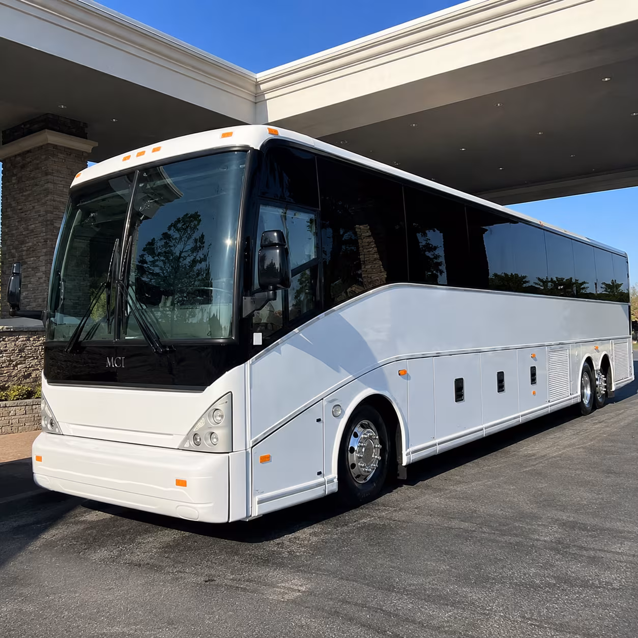 bus rental options for lake charles trips