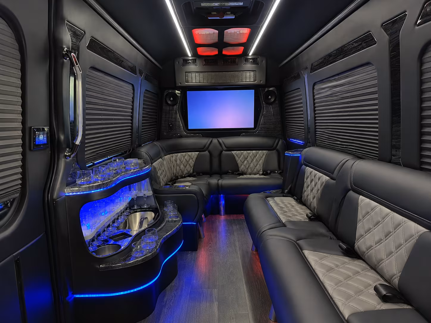 lake charles school event transportation onboard seating