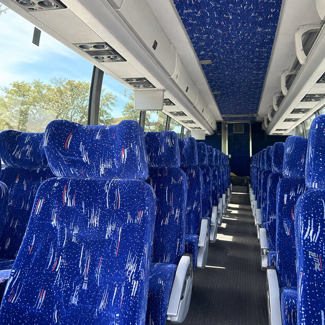 let a charter bus handle the drive while your group enjoys the ride
